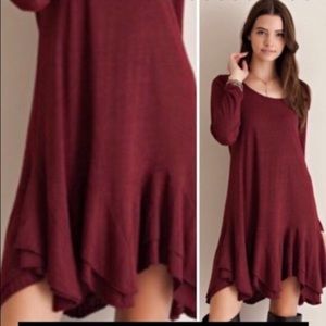 Cozy sweater dress